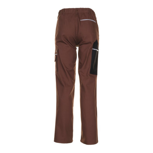 Planam Bundhose Canvas 320 braun/schwarz