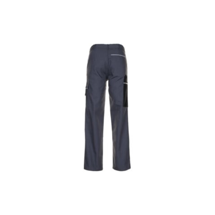 Planam Bundhose Canvas 320 grau/schwarz 48
