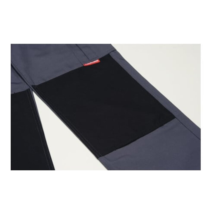 Planam Bundhose Canvas 320 grau/schwarz 48