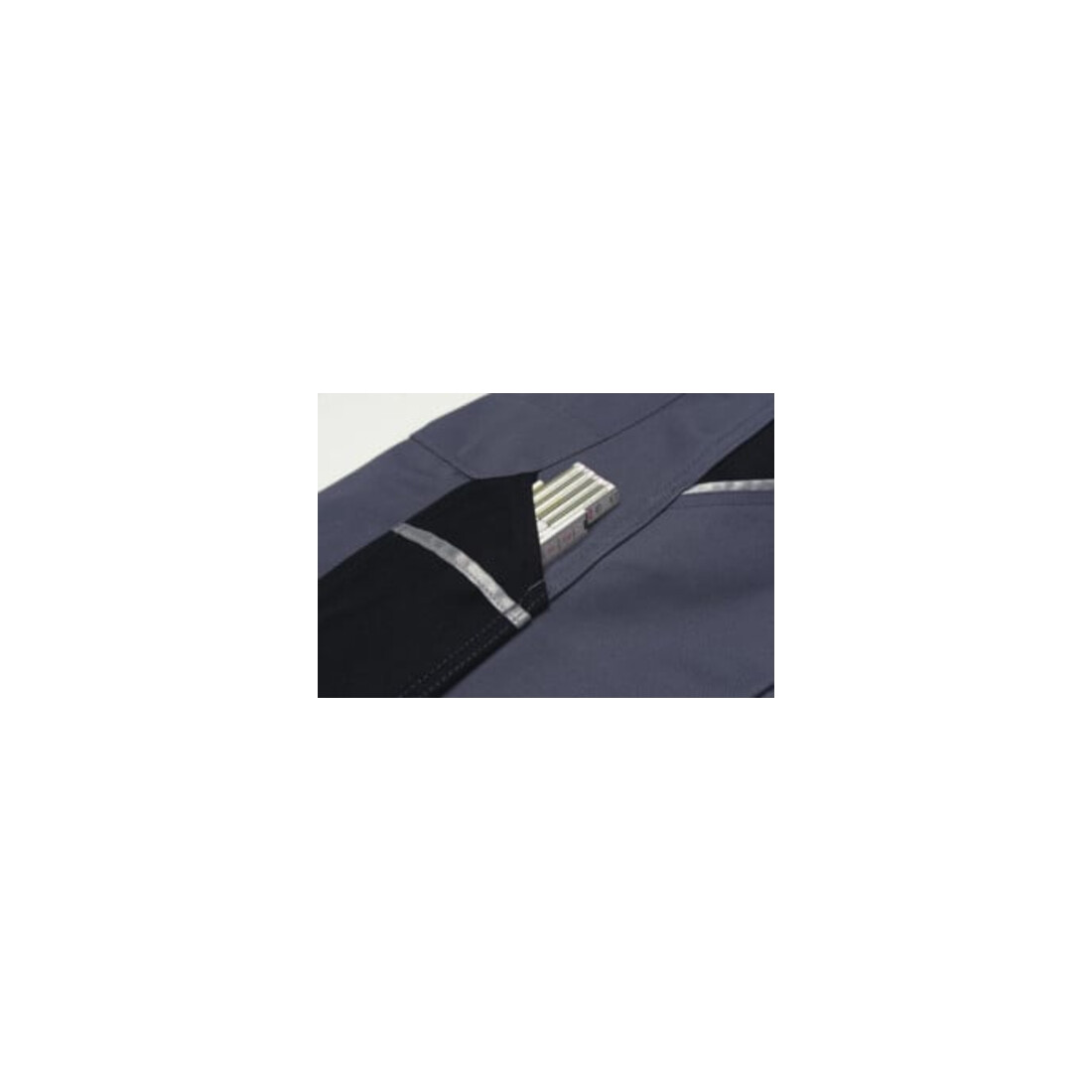 Planam Bundhose Canvas 320 grau