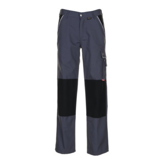 Planam Bundhose Canvas 320 grau/schwarz 56