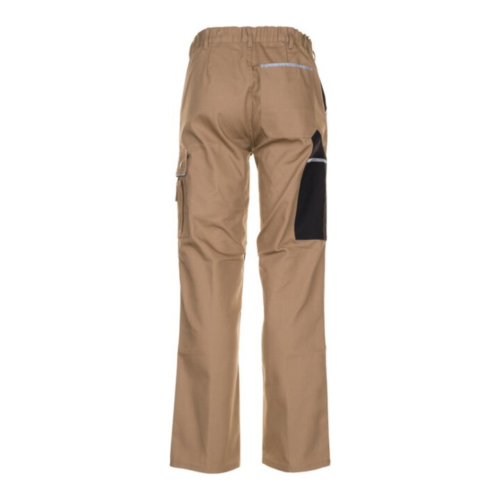 Planam Bundhose Canvas 320 khaki/schwarz