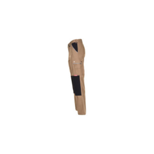 Planam Bundhose Canvas 320 khaki/schwarz