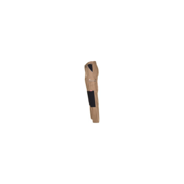 Planam Bundhose Canvas 320 khaki/schwarz