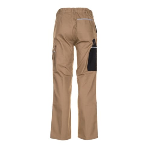Planam Bundhose Canvas 320 khaki/schwarz