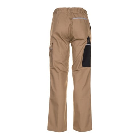 Planam Bundhose Canvas 320 khaki/schwarz