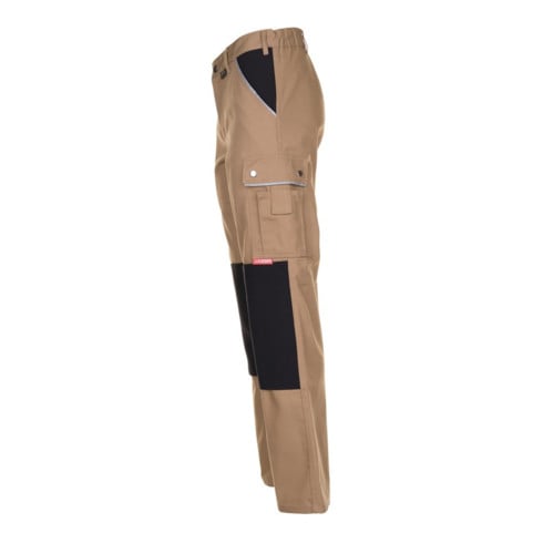 Planam Bundhose Canvas 320 khaki/schwarz