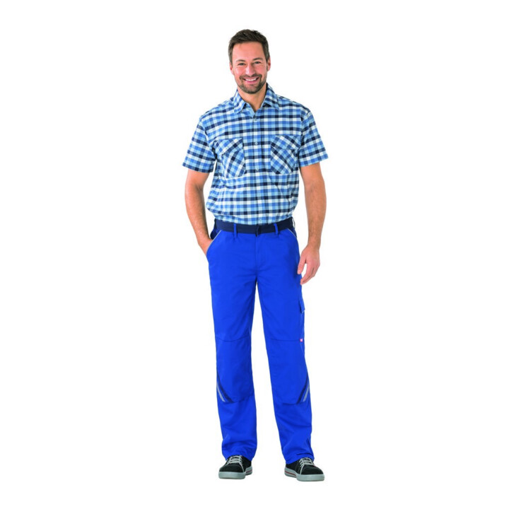 PLANAM Bundhose Highline Gr. 62 kornblau/marine