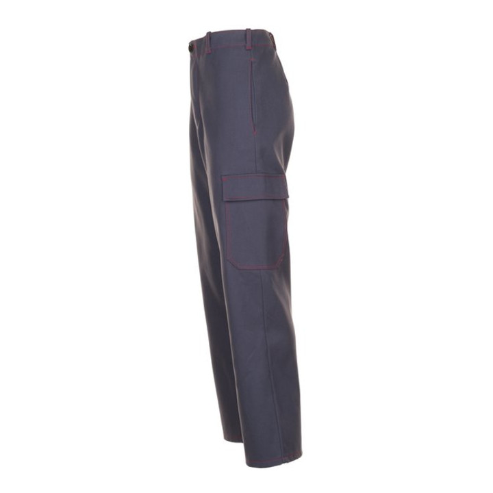 Planam Bundhose 500 g/m² Hitze-/Schweißerschutz grau