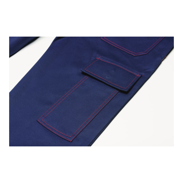 Planam Bundhose 500 g/m² Hitze-/Schweißerschutz grau