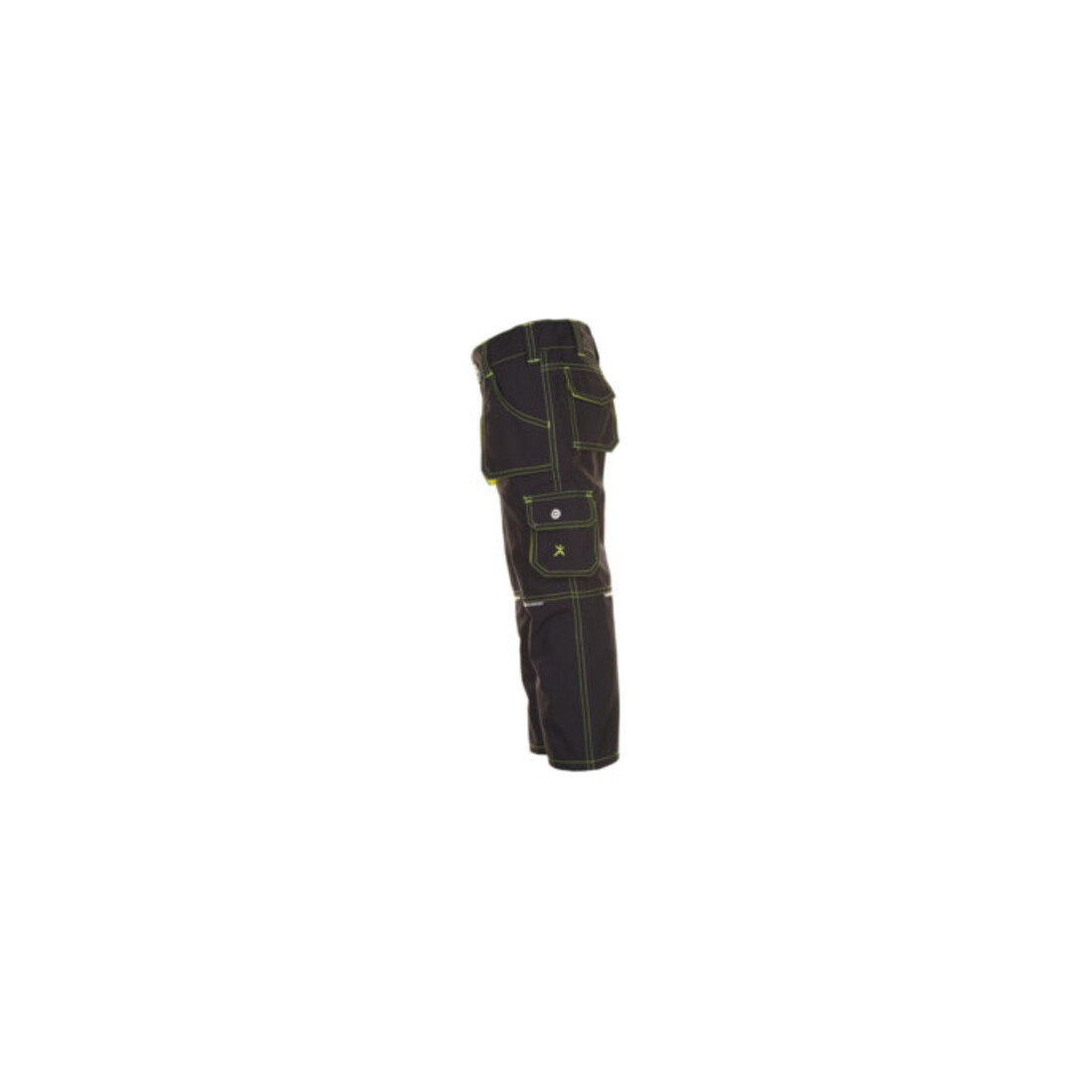 Planam Bundhose Junior anthrazit/gelb