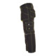 Planam Bundhose Junior anthrazit/gelb