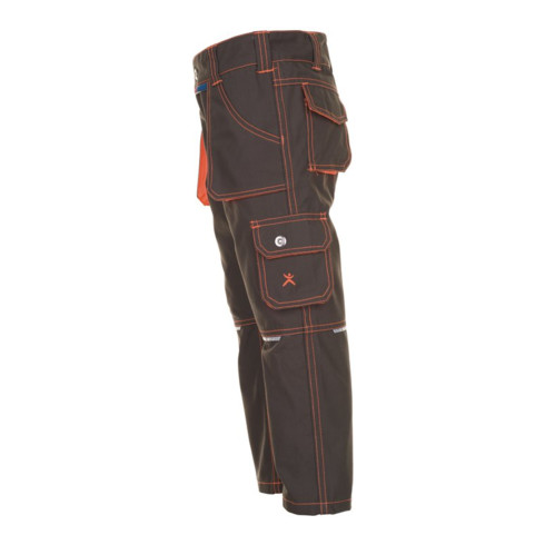 Planam Bundhose Junior oliv/orange