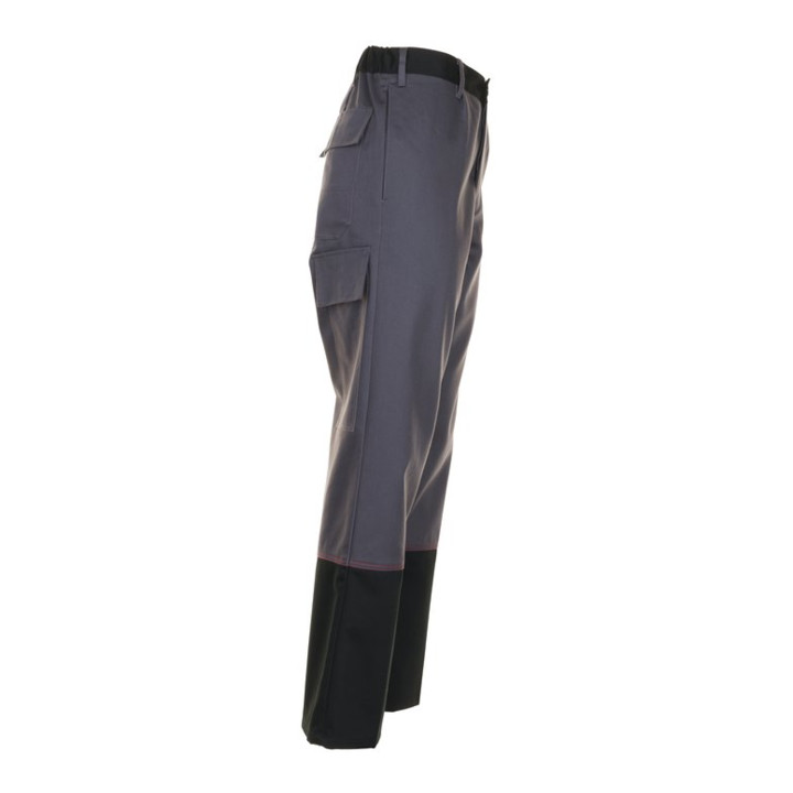Planam Bundhose Weld Shield grau/schwarz 54
