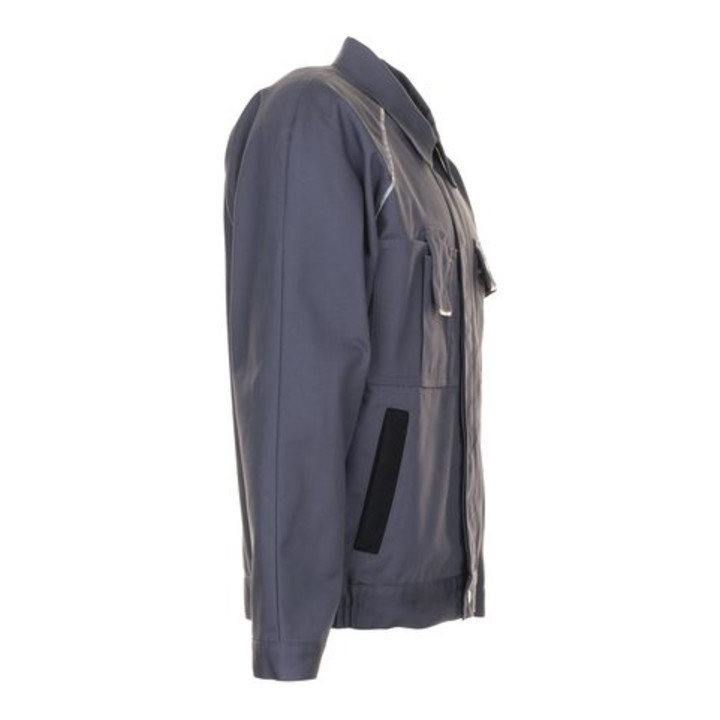 Planam Bundjacke Canvas 320 grau/schwarz 54