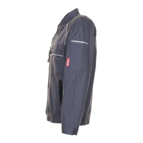 Planam Bundjacke Canvas 320 grau/schwarz 54