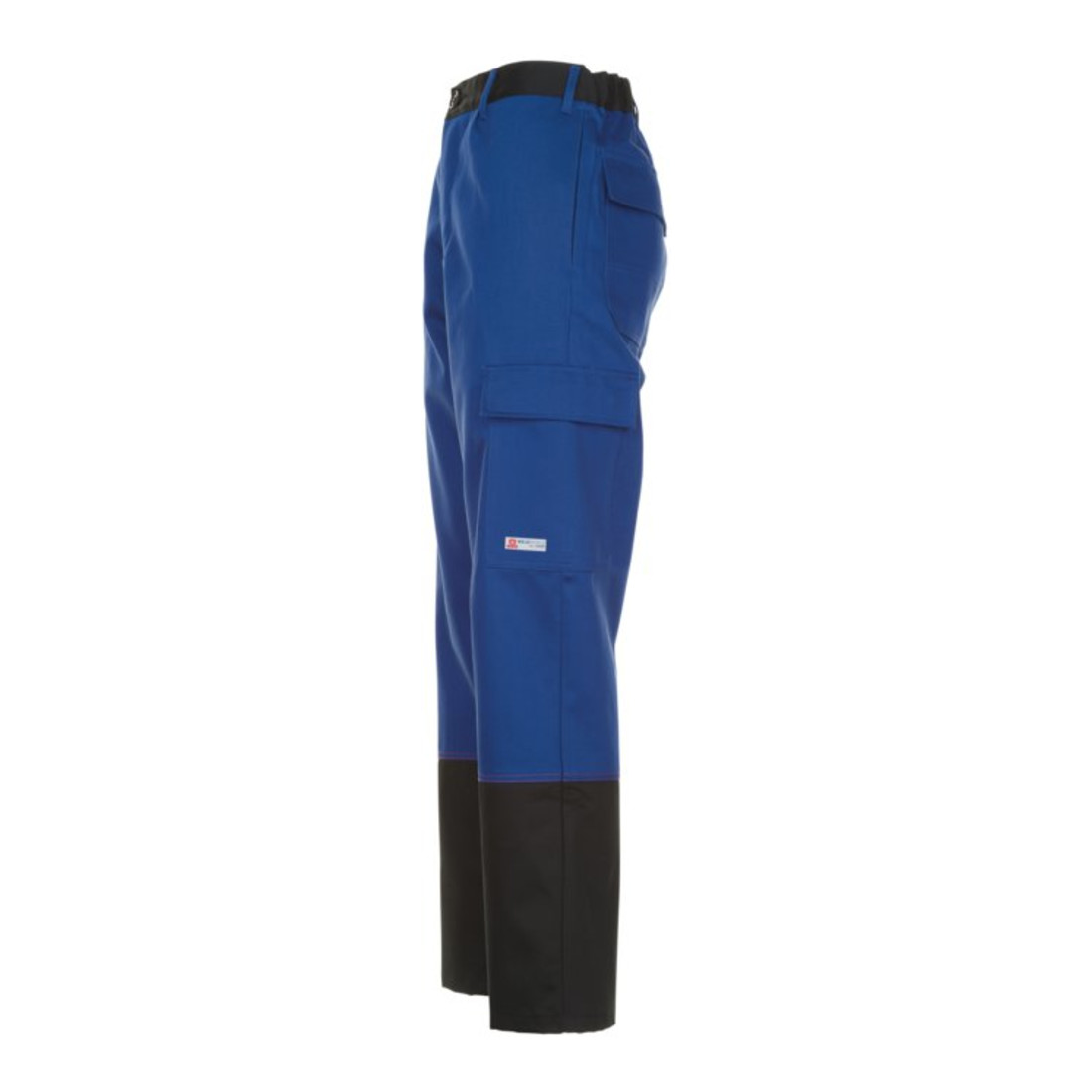 Pantalon à ceinture Planam Weld Shield bleu maïs / noir