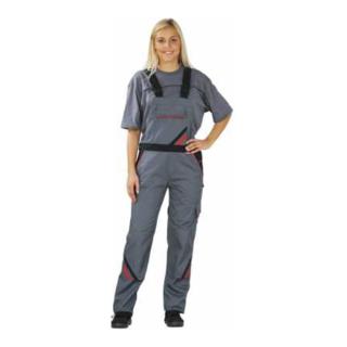 Planam Damen-Latzhose schiefer/schwarz/rot Planam Damen-Latzhose schiefer/schwarz/rot