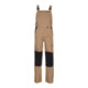 Planam Dungarees Canvas 320 kaki/noir