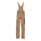 Planam Dungarees Canvas 320 kaki/noir