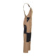 Planam Dungarees Canvas 320 kaki/noir