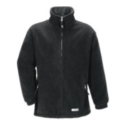 Planam Stream Fleece Jacke Winter schwarz/anthrazit-1