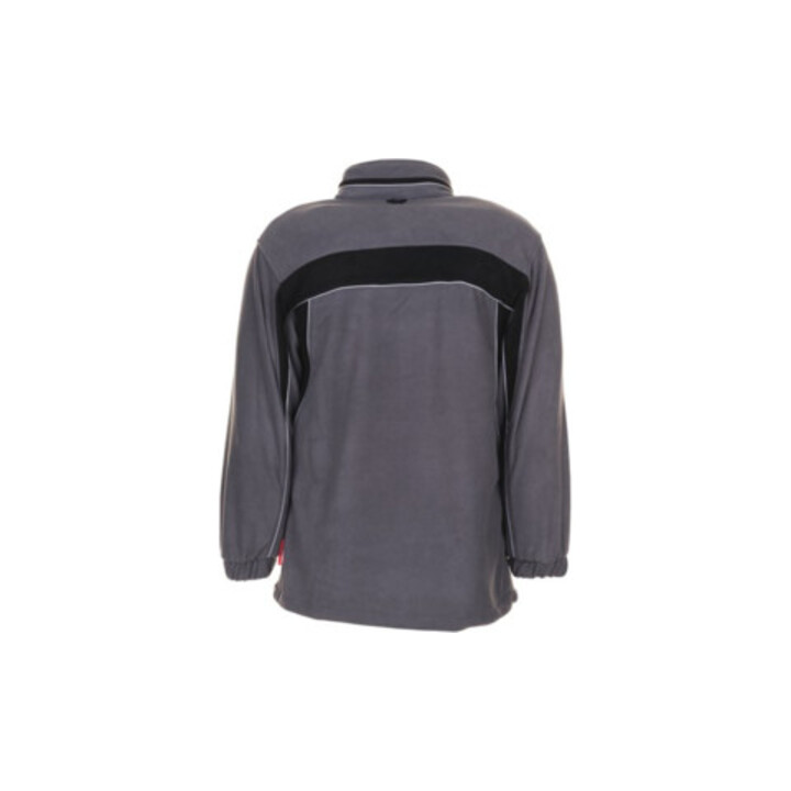 Planam Fleecejacke Plaline schiefer/schwarz L