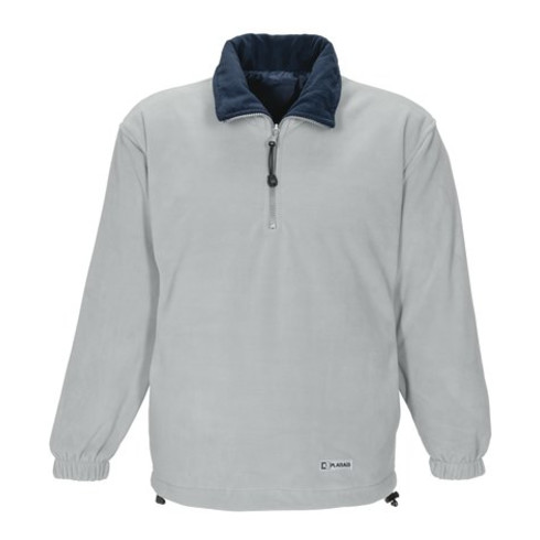 Planam Fleecetroyer Outdoor Relax hellgrau/marine