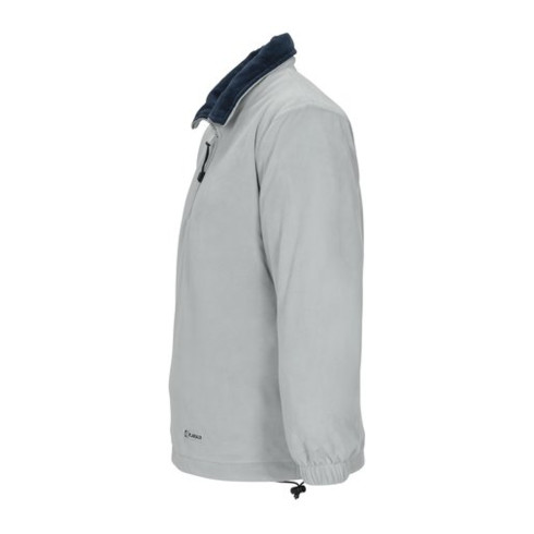 Planam Fleecetroyer Outdoor Relax hellgrau/marine
