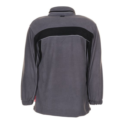 Planam Giacca in pile Plaline ardesia/nero