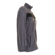 Planam Giacca in pile Plaline ardesia/nero-4