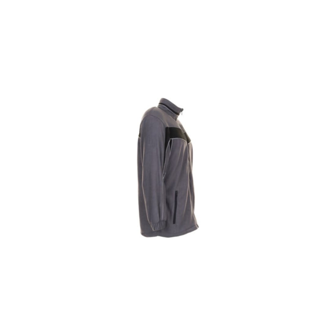 Planam Giacca in pile Plaline ardesia/nero L