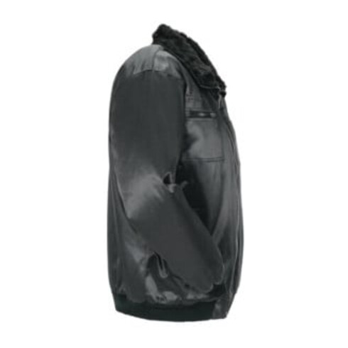 PLANAM Giacca Stile pilota Outdoor Glacier, nero