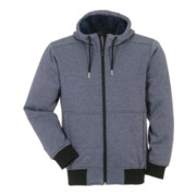 Sweat à capuche Planam Outdoor Islande marine-1