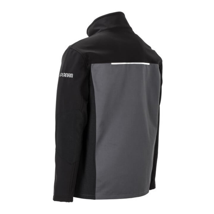 PLANAM Hybridjacke NORIT schiefer schwarz Gr. 54