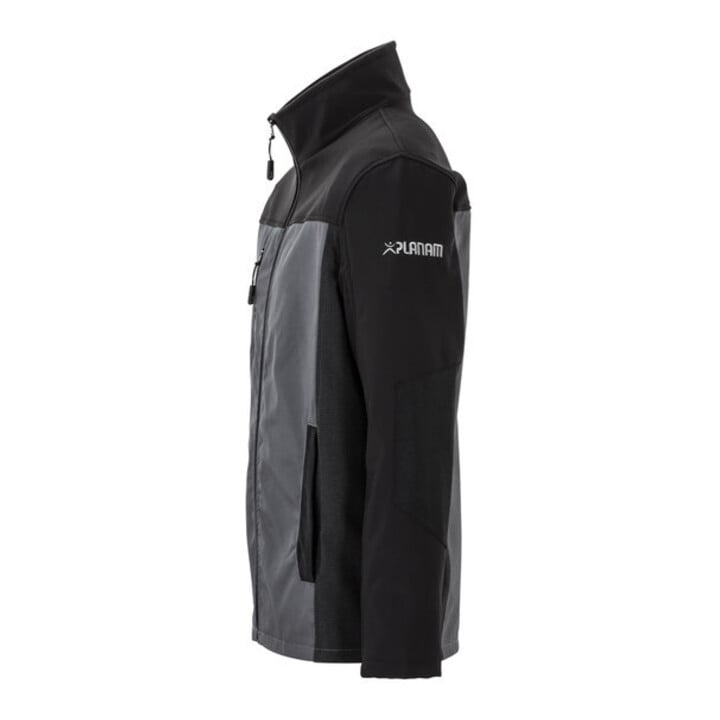 PLANAM Hybridjacke NORIT schiefer schwarz Gr. 54