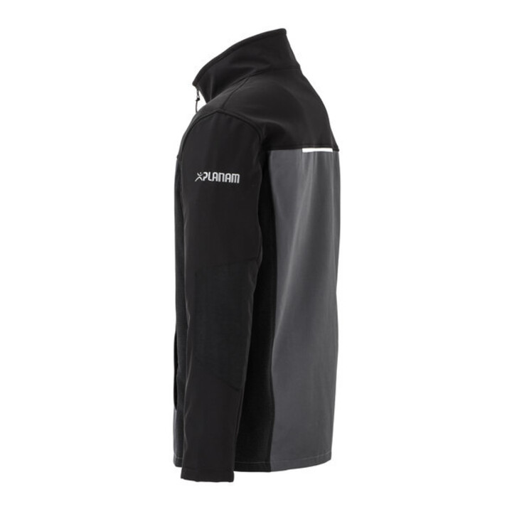 PLANAM Hybridjacke NORIT schiefer schwarz Gr. 54