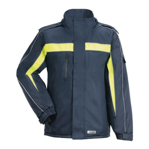 Planam Cosmic Jacke Winter marine/gelb