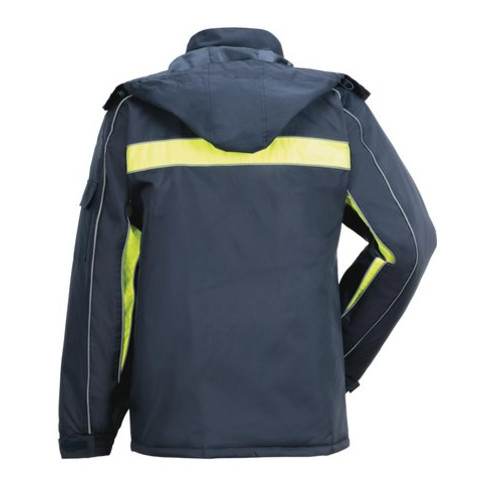 Planam Cosmic Jacke Winter marine/gelb