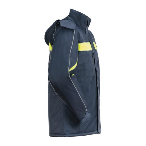 Planam Cosmic Jacke Winter marine/gelb