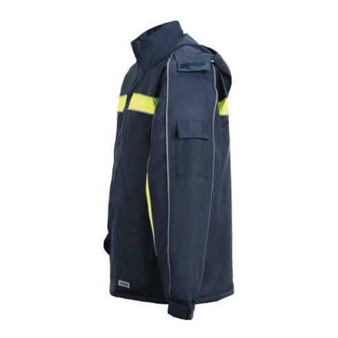 Planam Cosmic Jacke Winter marine/gelb
