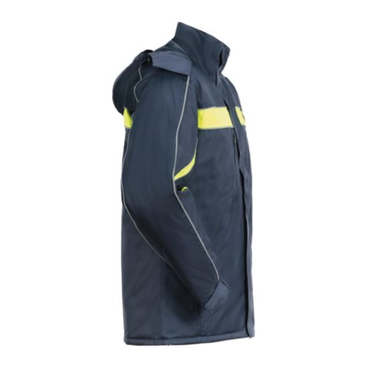 Planam Jacke Outdoor Cosmic marine/gelb XL