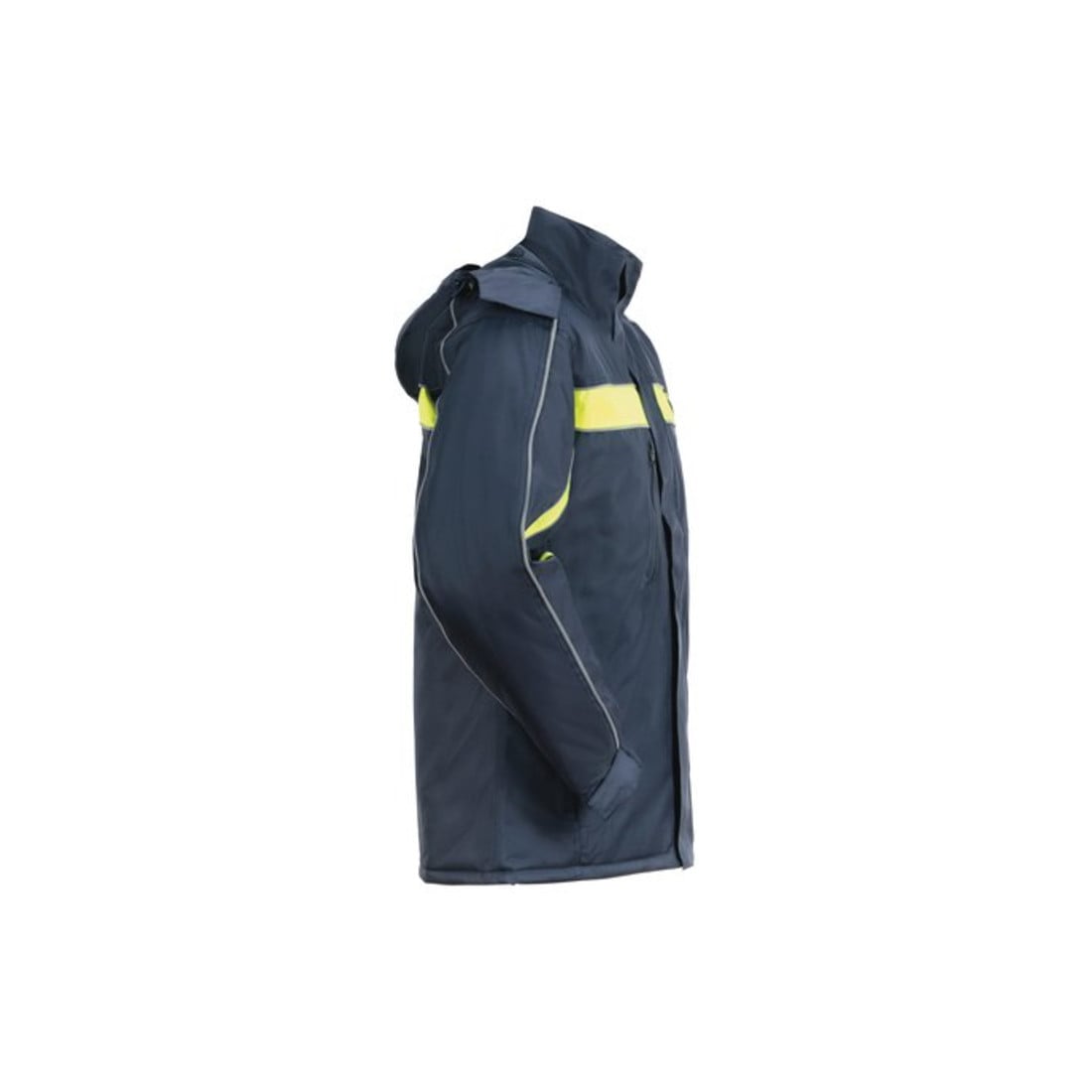Planam Cosmic Jacke Winter marine/gelb