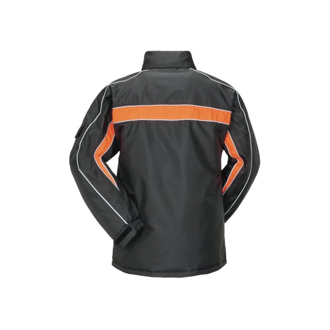 Planam Cosmic Jacke Winter schwarz/orange