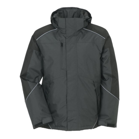 Planam Jacke Outdoor Desert grau/schwarz