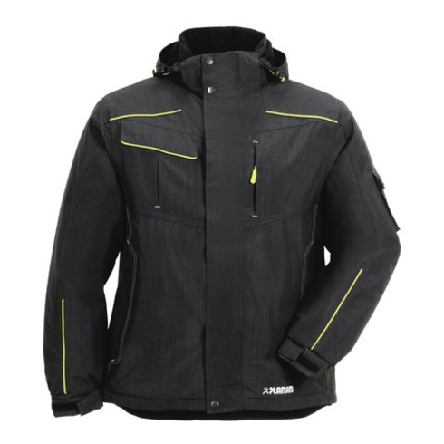 Planam Jacke Outdoor Neon grau/grün