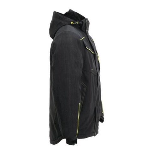 Planam Jacke Outdoor Neon grau/grün