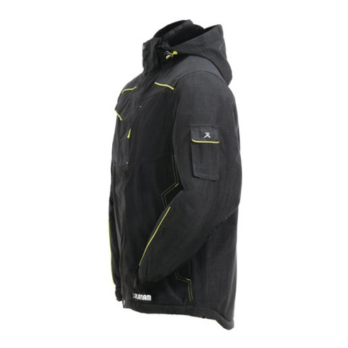 Planam Jacke Outdoor Neon grau/grün