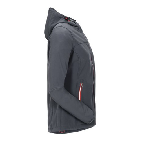 Planam Jacke Unit Outdoor Damen schiefer/rot