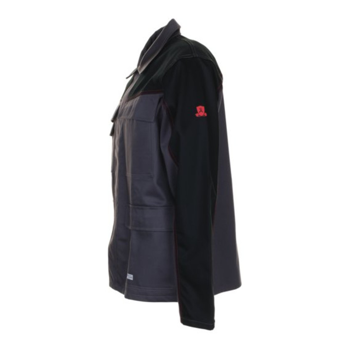 Planam Jacke Weld Shield grau/schwarz 48